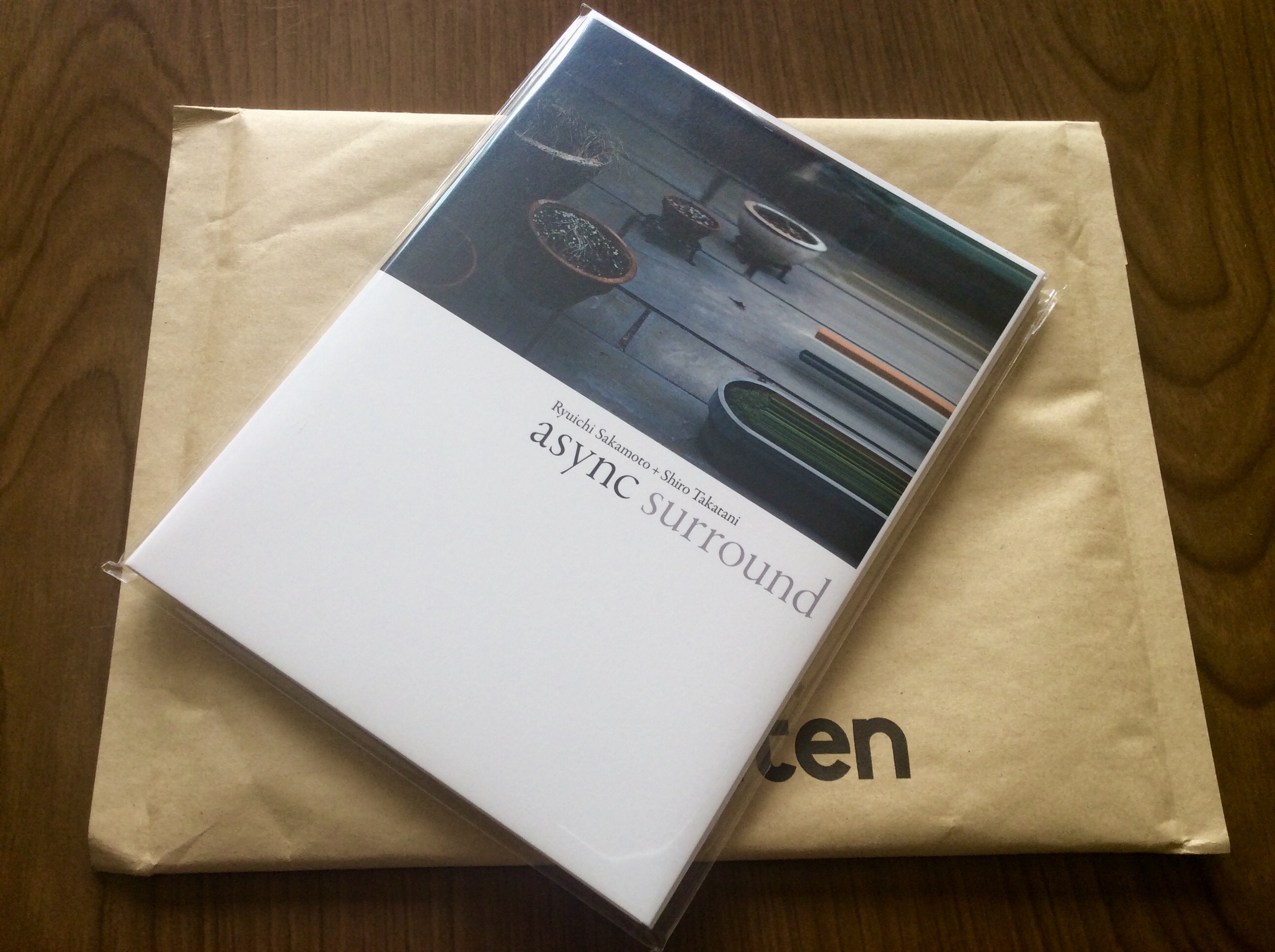 坂本龍一『async surround』のBlu-rayが届いた！それと、もうひとつ