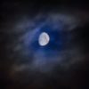 梅雨の合間、久し振りに月を撮った。あと、あの宇宙ステーションが遂に落ちるのか…