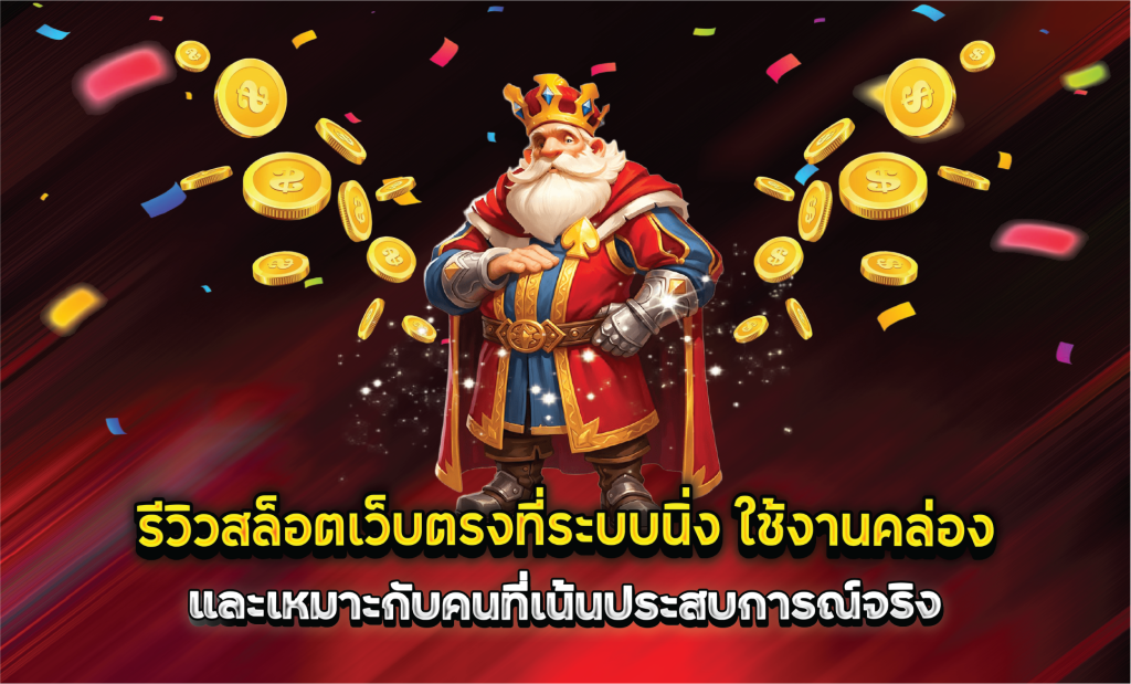 รีวิวสล็อตเว็บตรงที่ระบบนิ่ง ใช้งานคล่อง และเหมาะกับคนที่เน้นประสบการณ์จริง